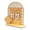 hhdatc Ramadan Advent Calendar Wooden Ornament,30 Day Countdown Til Eid