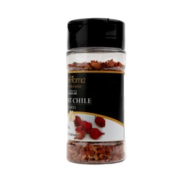GranAroma Ghost Chile Flakes, Very Hot, Spice Challenges, Salsas & Soups (0.8 Ounce)