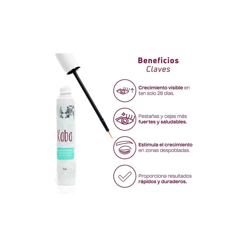Pócima De Pestañas Kaba - Sérum Para Crecer Pestañas Y