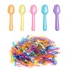 200-Pack 3IN Multi-Color Plastic Taster Spoons