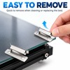 3D Printer Glass Bed Clips for Ender 3 and CR-10