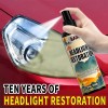 Car Headlight Lens Restoration Kit – Deoxidizer Solution for Cloudy