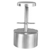 Stainless Steel Burger Press Professional Efficient Manual Prevents Stick Grill