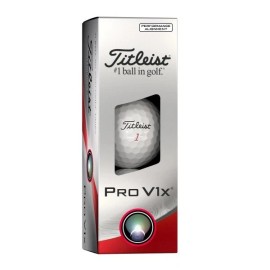 New Titleist Pro V1x Performance Alignment Golf Balls 1-Dozen White/Black