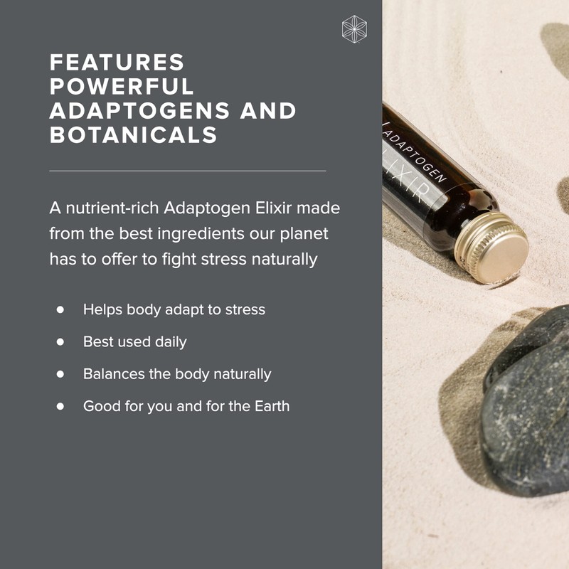 Isagenix Adaptogen Elixir - Liquid Supplement for Health Support -