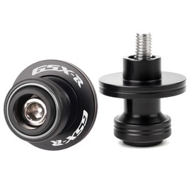ZEXDDI Fit For Suzuki GSXR 600 2005 GSXR 750 2018 GSXR 1000 GSX1300R GSX-8R GSXR 125 GSX-R 150 CNC Motorcycle Swingarm Spools Sliders Swing arm Spools Stand Screws (Grey)
