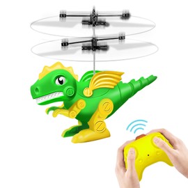 Dinosaur Toys for Boys- Remote Control Helicopter Flying Dinosaurs Toys, Rc Dinosaurs Flying Toys Gifts for 6 7 8 9 10+ Year Old Boys Birthday Presents, Easy to Forward & Turn Left/Right Indoor