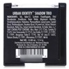 Paleta de 3 Sombras Black Radiance Urban Identity Desire