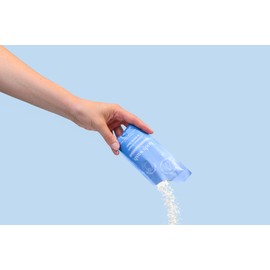 epzen Body Wash Refill Sachets - Shower Gel Refill Packs for Aluminium Bottle - AHA, Inulin, Oatmeal -Just Add Water & Shake for Luxurious Lather, Skin Hydration - Coconut Cream & Vanilla Bean 2 x 20g