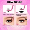 FADLASH DIY Lash Extension Kit Individual Lashes Cluster D Curl