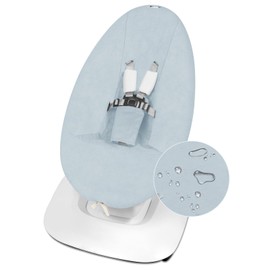 SNOOZYNEST Waterproof Swing Cover Compatible with New Model for Moms Swing 5 Launched 2022, Soft Corduroy Fabric, Premium Quality, Machine Washable Blue (Only a Cover)