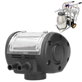 Milking Machine Pulsator,2 Exits Milking Pneumatic Pulsator,Adjustable Milker Accessories for Dairy Farms and in Milk Product Plants（L80 PA-2 Plastic Outlet)