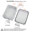 LeMotech ABS Plastic Dustproof Waterproof IP65 Junction Box Universal Electrical