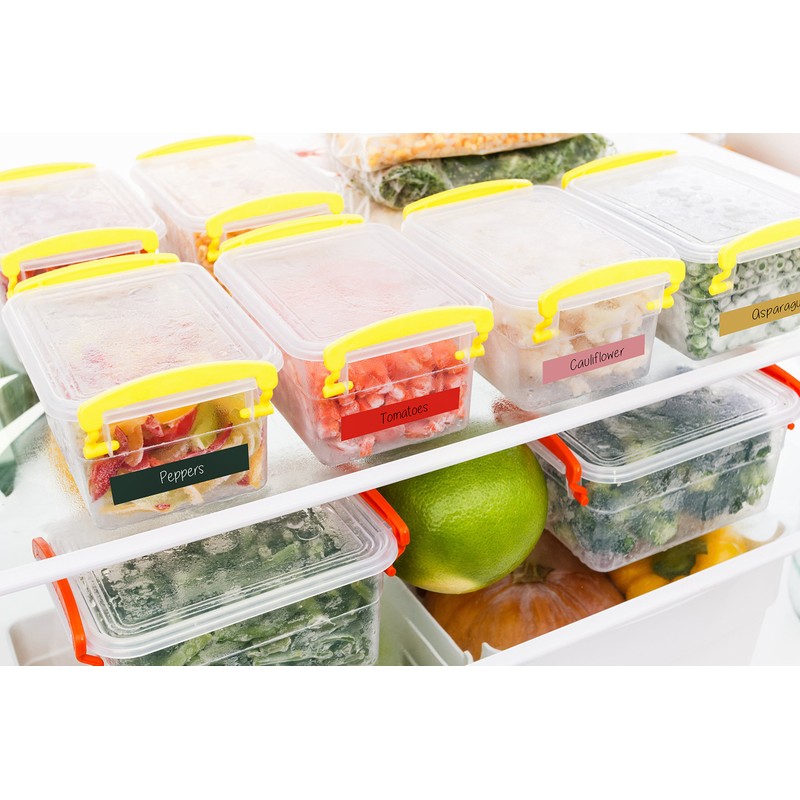 ChromaLabel 1 Inch Removable Adhesive Color Code Labeling Tape, 60