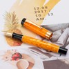 Jinhao 100 Classic Fountain Pen Orange Marble Celluloid Fine Point