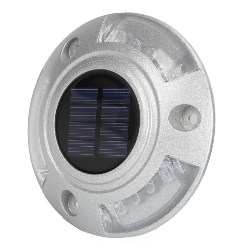 Solar Road Stud Light IP68 Waterproof Aluminum Alloy Automatic Lighting