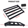 AKLOT Guitar Pedal Board, Bass Pedalboard, Aluminum Alloy 2.8 lb