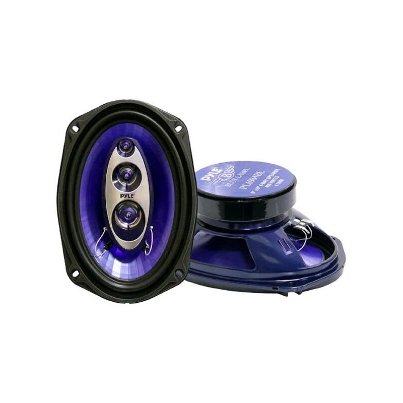 Pyle 6x9 Car Stereo Speakers 4way 400w PAIR (2) 4