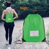 CODOBON Drawstring Backpack Draw String Bags Cinch Polyester Bag for