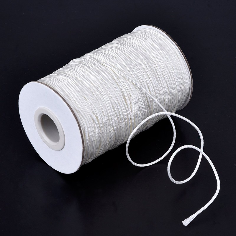 109 Yards/Roll White Braided Lift Shade Cord for Aluminum Blind