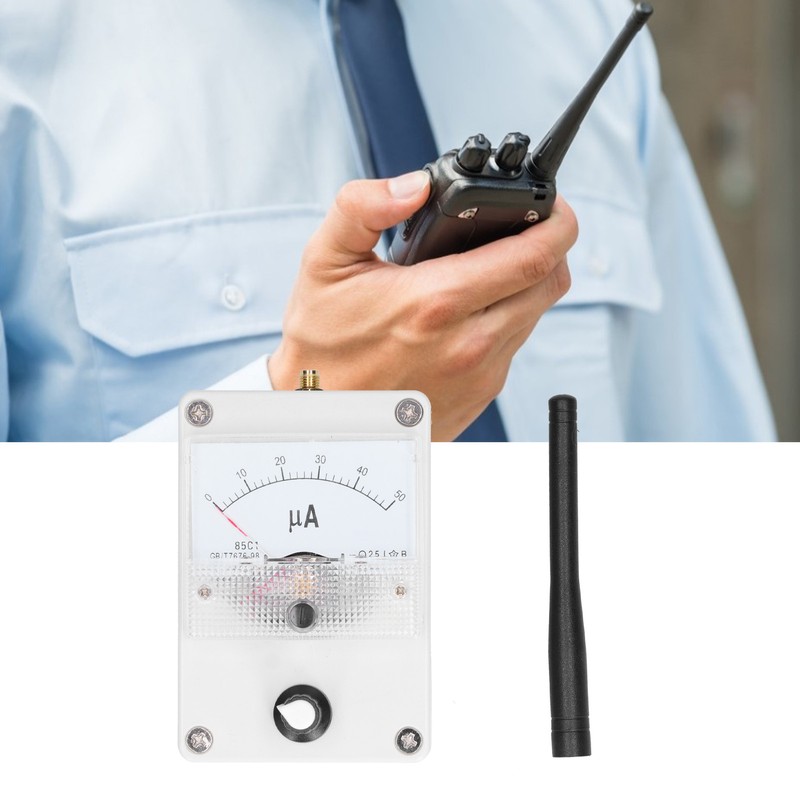 RF Signal Level Meter 100K‑1000MHz Field Strength Indicator for Radio