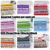 MSCFTFB 14 Pieces Assorted 7 Designs Square Fabric Bundles Sewing