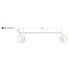 Argo File Japan DSS5640 Extra Fine Diamond Spear Dia Square