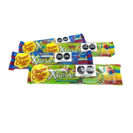 XTREMES MIx. Caramelo Acidulado. Caja 18 Piezas de 57g.