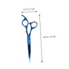 TOVINANNA 3pcs Hair Dressing Scissors Set 6 Inch Barber Shears