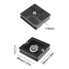 EMSea 2Pcs 40mm Quick Release Plates PU40 Camera Camcorder Tripod
