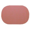 Kraftware 35536 Fishnet Placemat Dz, Oval, Orchid