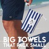Dock & Bay Beach Towel - Quick Dry, Sand Free