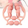 Thigh Clamp Massage Roller, Multifunctional Circular Leg Clamp Massager, Hand