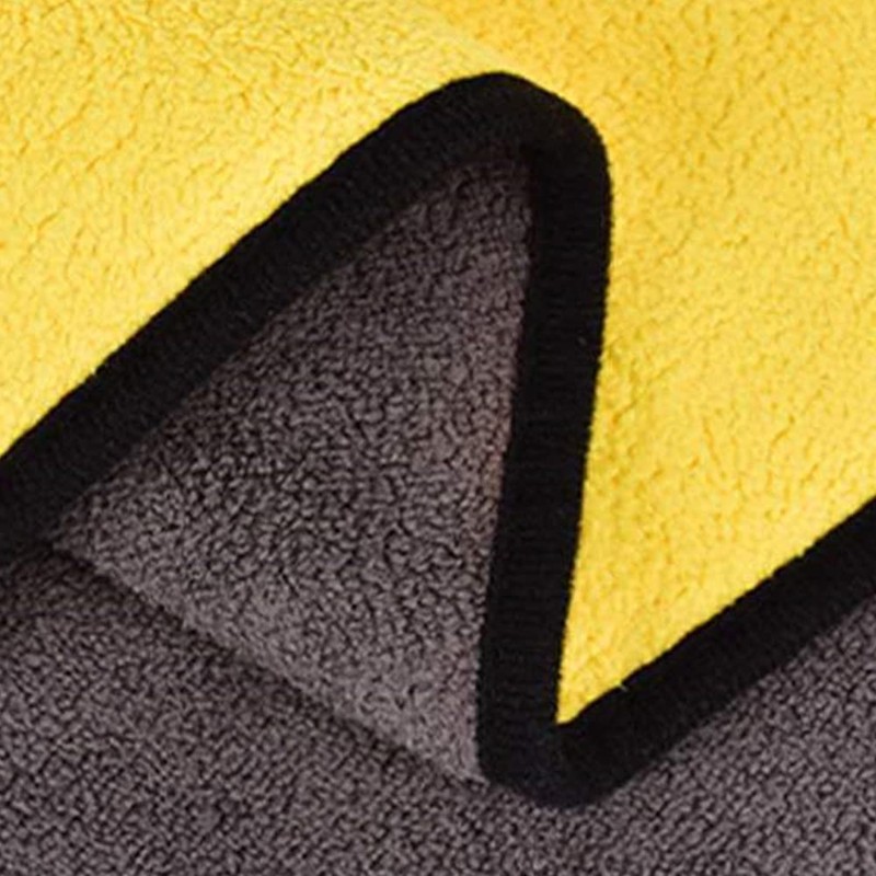 6PCS 800GSM Microfibre Car Drying Towel Cleaning Cloth Microfiber Glass