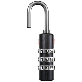 JacobsParts TSA Approved Luggage Lock, 3-Digit Travel Padlock for Suitcase, Bags, Backpacks, Lockers