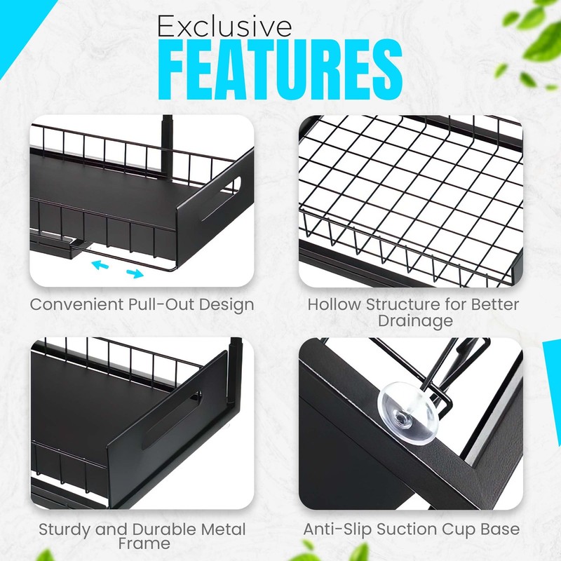 Dual-Level Under-Sink Organizer & Storage Set | 2-Pack | Effortless