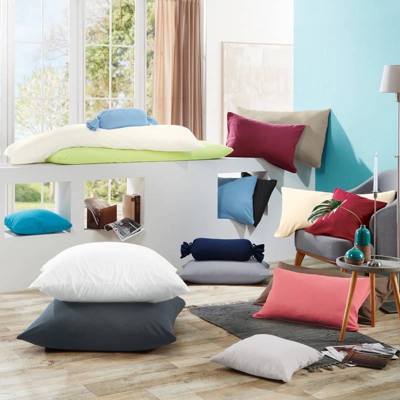 Erwin Müller Nuremberg Side Sleeper Pillow Cover, Nursing Pillow Cover,