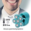 Electric Razor Set USB Rechargeable Waterproof Multifunctional 6 in 1