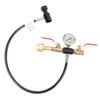 Dual Valve CO2 Filling Adapter, CO2 Cylinder Refill Bottle Connector