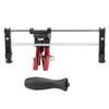 Portable Chainsaw Saw Chain Filing Guide Tool Metal Bar Mounted