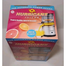 Hurricane Juicer, Cordless Rechargeable Juicer Machine, 500RPM Spin Mini NIB