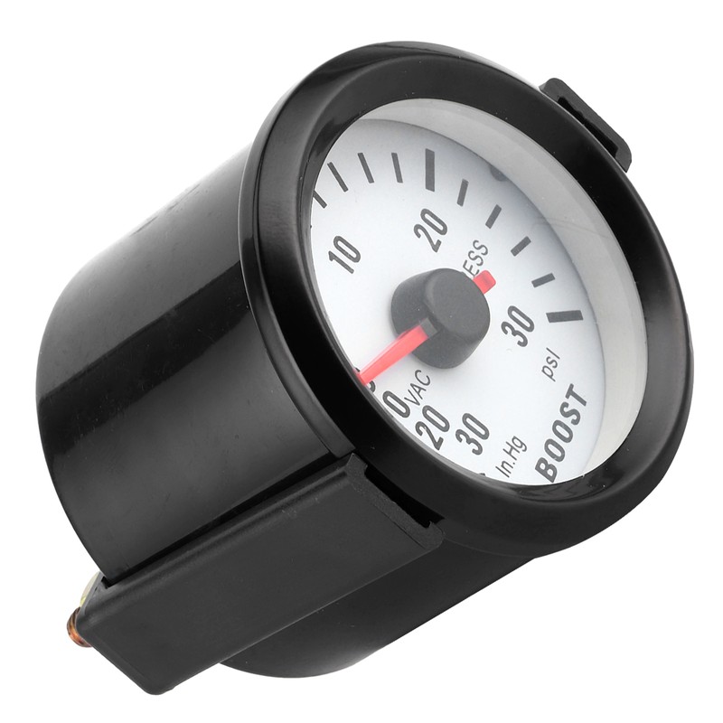 Universal Boost Pointer Gauge Vacuum Pressure Meter 0‑30PSI 12V Blue