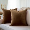 Encasa Christmas New Year VELVET Cushion Covers 2pc Set (50