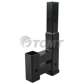 TCMT Dual 2" Trailer Hitch Receiver Extension Extender Rise Drop Adapter Bike Racks