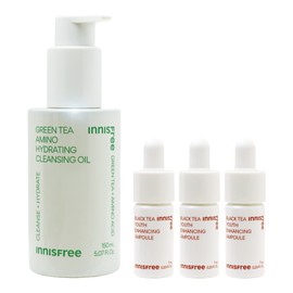 Innisfree (New) Green Tea Amino Moisture Cleansing Oil+ / 이니스프리 (신)그린티 아미노 수분 클렌징 오일+