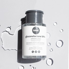 Indeed Labs Gluconolactone 10% Exfoliating Toner, Clear, Brighten discolouration, Clear Out pores, Hydrate, and Soothe Skin