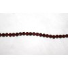 Unbranded Natural Rhodolite Garnet Round Faceted Gemstone Beads 15" 1