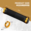 ROCKBROS Bicycle Grips 22 mm, Handlebar Grips with Non-Slip Rubber