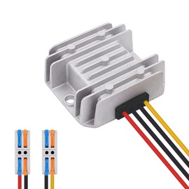 Valefod 8-36V to 12V 6A 72W Step-Down/Up Transformer DC to DC Buck Converter Golf Cart Power Supply