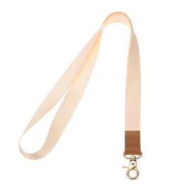 PATIKIL Neck Lanyard, 1 Set Long ID Badge Lanyard with Lobster Clasp for Teacher Women Men Keychain Lanyard Strap for Wallet Keys ID Card Whistle, Beige